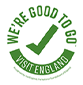 We are Good To Go. Our business adheres to Government and public health guidance.